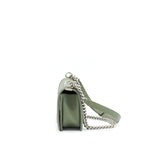 Chanel Medium Boy Bag Caviar Light Green SHW