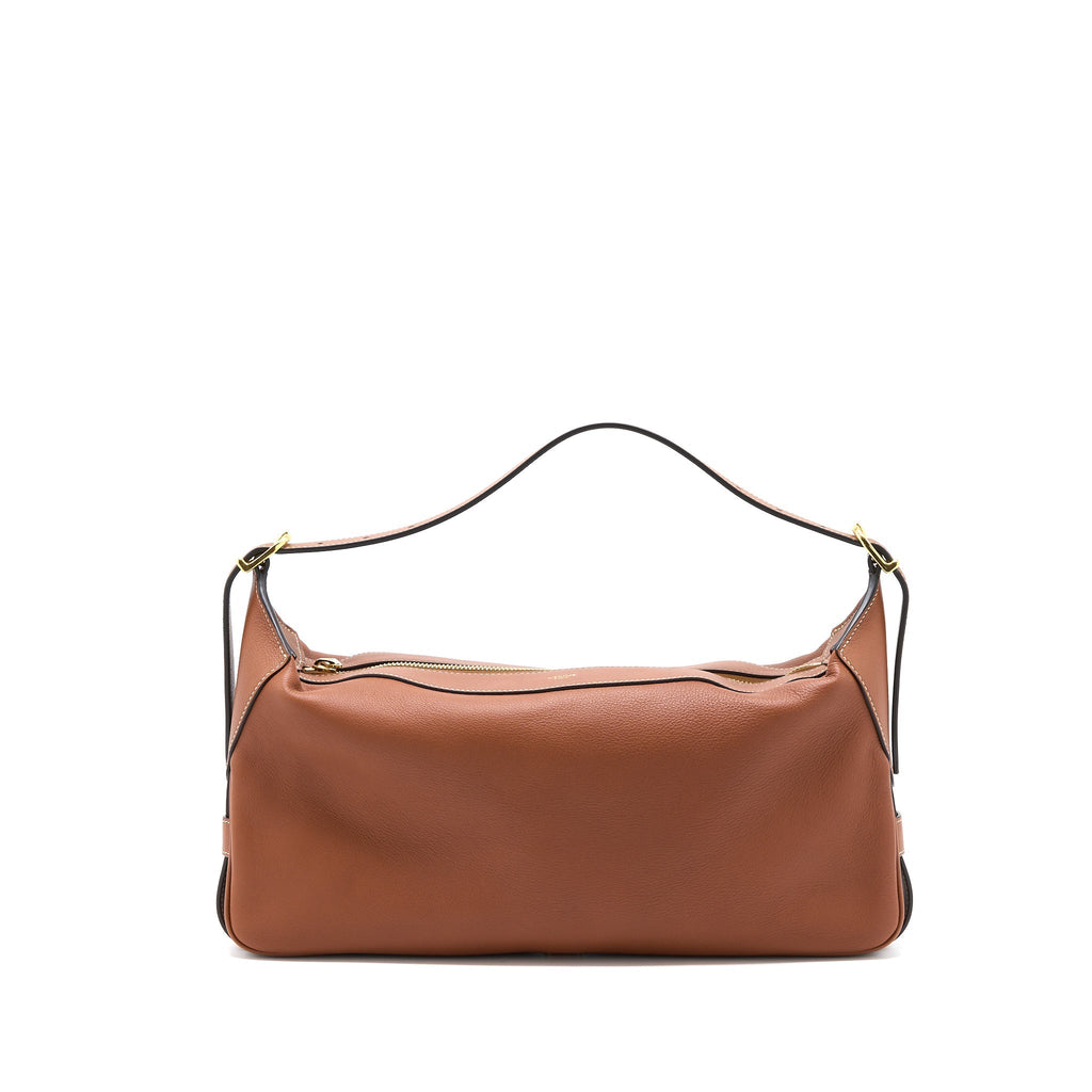 Celine Medium Romy Bag in Supple Calfskin Tan