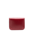 Celine Medium Classic Box Bag Calfskin Red