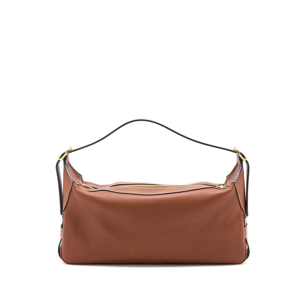 Celine Medium Romy Bag in Supple Calfskin Tan