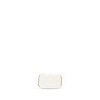 Chanel 21B Card Holder On Chain Caviar White LGHW
