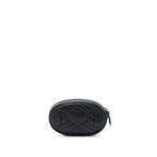 Gucci Marmont Round Belt Bag Black GHW