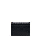 Saint Laurent/YSL Envelop Shoulder Bag Lambskin Black GHW