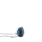 Bottega Veneta Mini Pouch Calfskin Dark Blue SHW