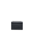 Saint Laurent Sunset Chain Wallet Smooth Calfskin Black SHW