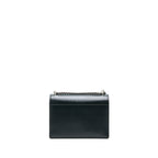 Saint Laurent Sunset Chain Bag Calfskin Dark Green SHW