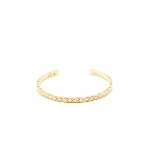 Chanel Size S Coco Crush Bracelet 18k Yellow Gold