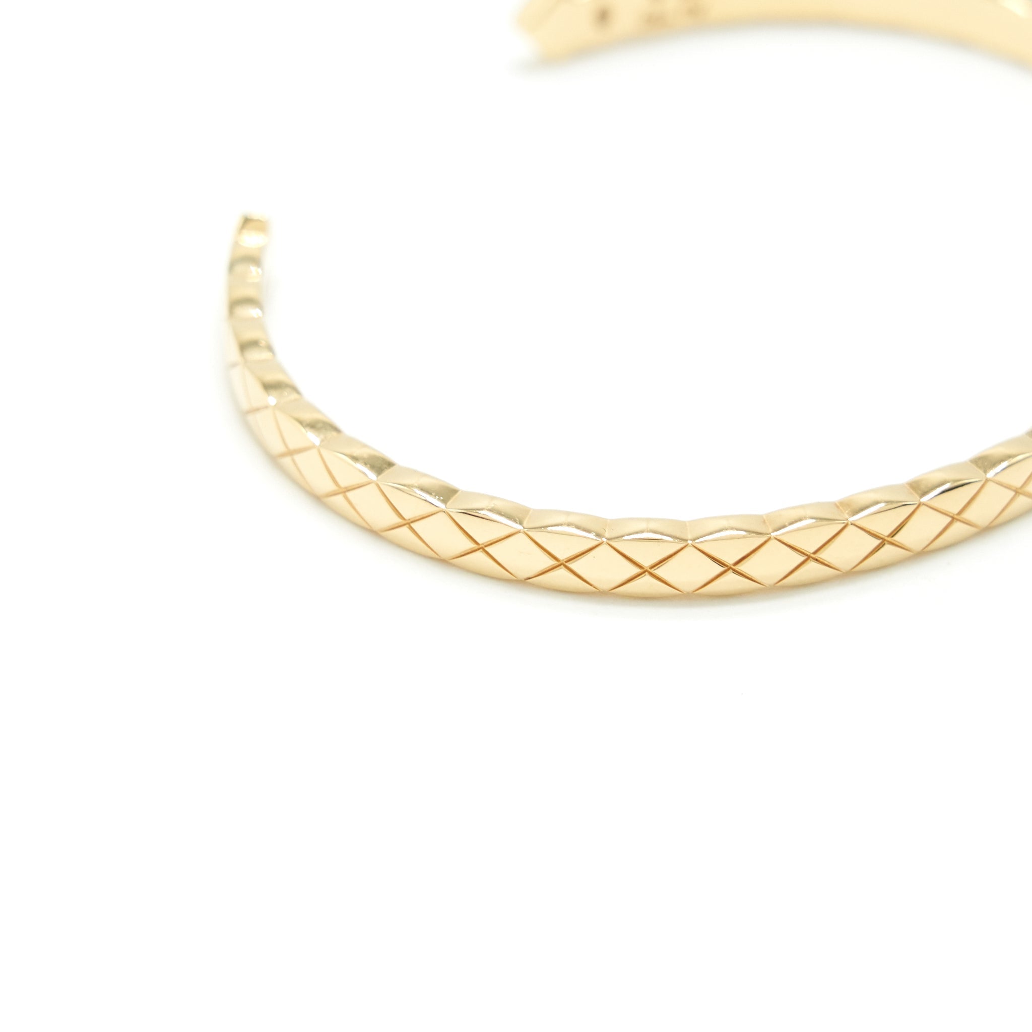 Chanel Size S Coco Crush Bracelet 18k Yellow Gold