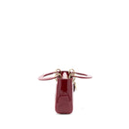 Dior Mini Lady Dior Patent Red GHW