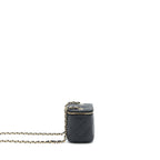 Chanel Mini Vanity With Chain Caviar Black LGHW