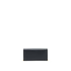 Fendi Grained Calfskin Wallet with Chain Black GHW