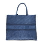 Dior Denim Dior logo print Book Tote