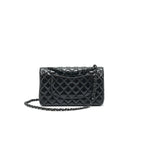 Chanel Medium Classic Double Flap Bag Shiny Crumpled Calfskin
