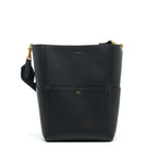 Celine Sangle Bucket Bag Black With