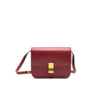 CELINE MEDIUM CLASSIC BOX BAG CALFSKIN RED