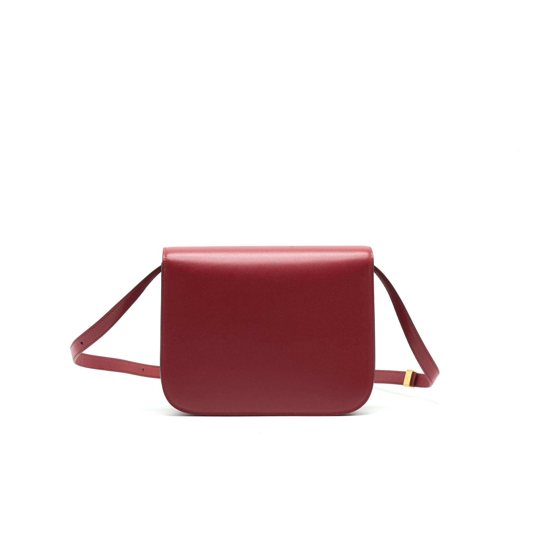 CELINE MEDIUM CLASSIC BOX BAG CALFSKIN RED