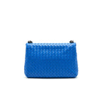 BOTTEGA VENETA SMALL OLYMPIA BAG BLUE