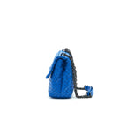 BOTTEGA VENETA SMALL OLYMPIA BAG BLUE