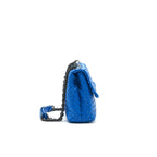 BOTTEGA VENETA SMALL OLYMPIA BAG BLUE
