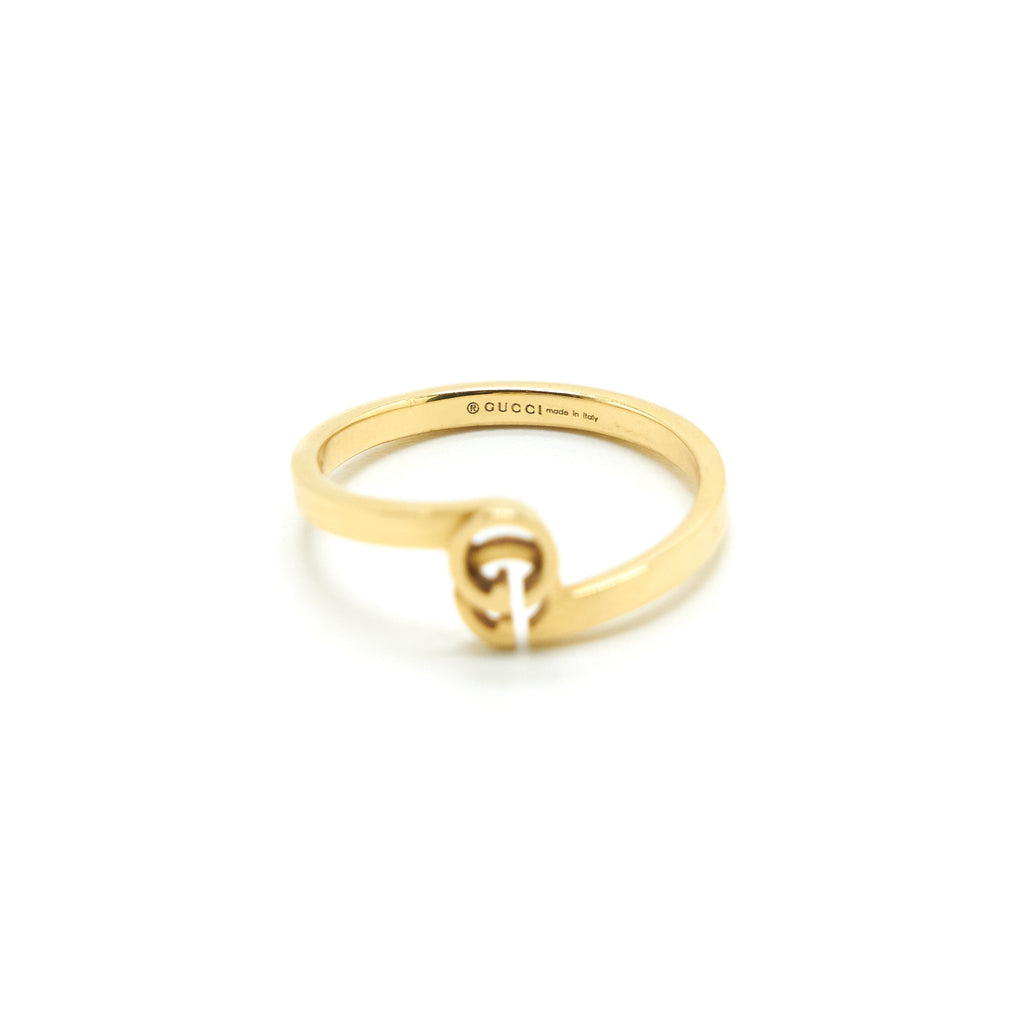 Gucci GG Running Ring in yellow Gold size13