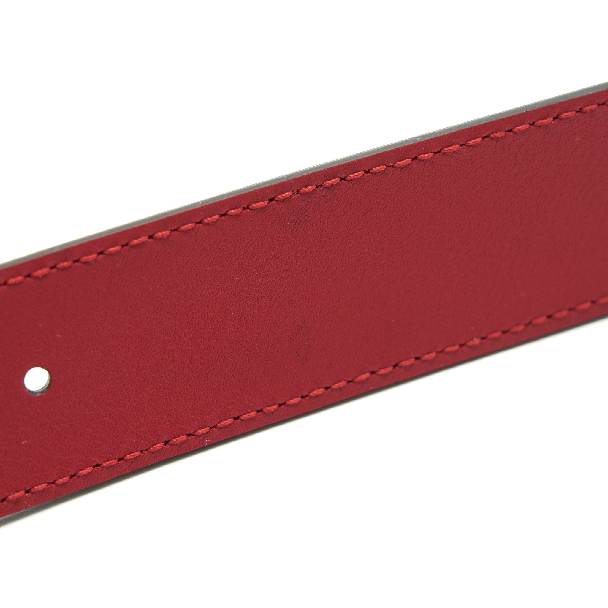 Gucci Dionysus Leather Belt Red