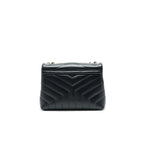 Saint Laurent Small Loulou Bag Black SHW