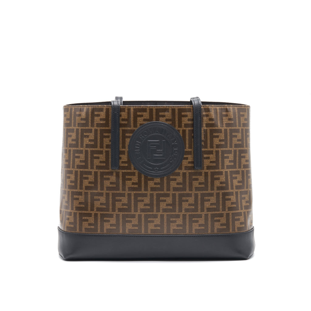 Fendi FF Coated Canvas Tote Bag