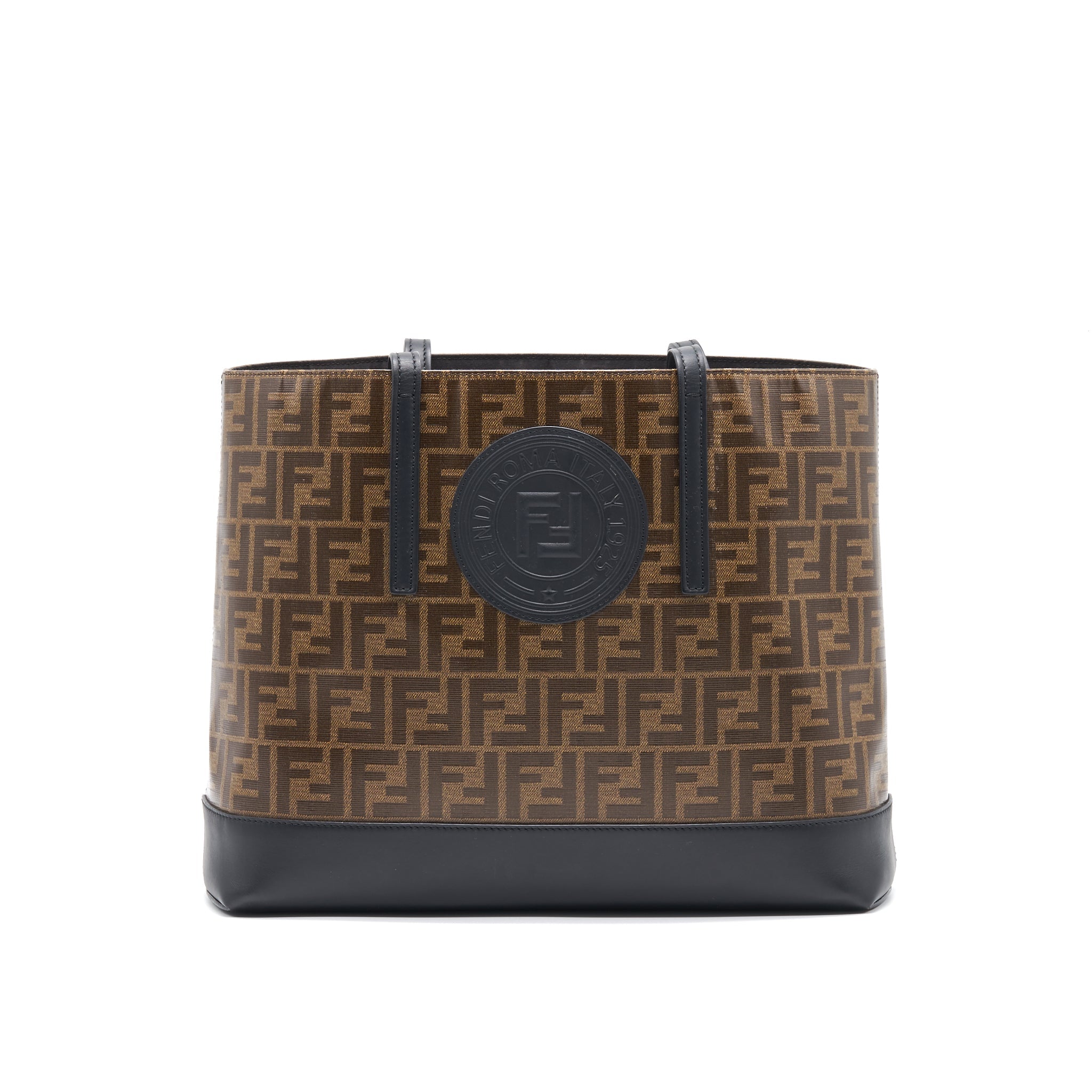 Fendi FF Coated Canvas Tote Bag
