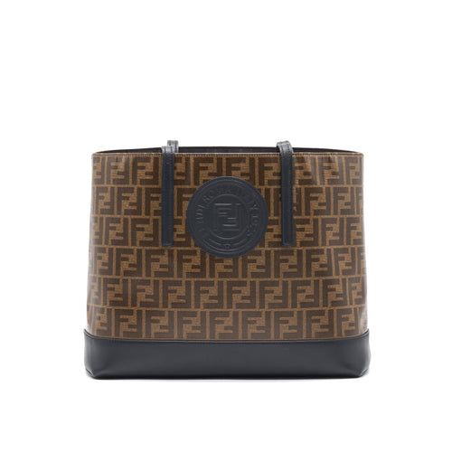 Fendi FF Coated Canvas Tote Bag