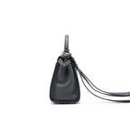 Fendi Peekaboo Iconic Mini Grey SHW