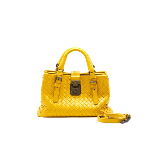 Bottega Veneta Mini Roma Bag Yellow