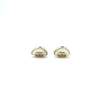 Chanel 22c giant heart earring