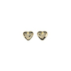 Chanel 22c giant heart earring