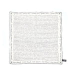 Chanel Silk Twill Hair accessory white and black