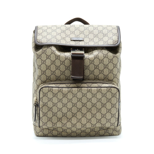 Gucci Backpack GG Supreme Canvas GHW