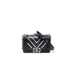 Chanel Small Chevron Le boy Lambskin Black