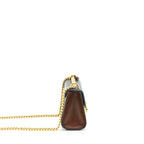 Gucci Small Padlock Shoulder Bag GG Supreme Canvas / Black GHW