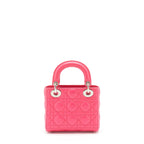 Dior Mini Lady Dior Lambskin Pink SHW