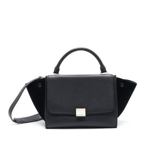 Celine Trapeze Small Bag Black