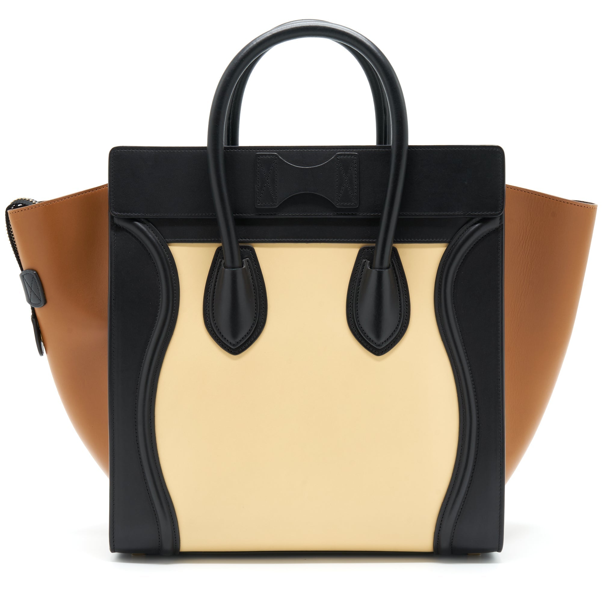 Celine Mini Luggage Bag Calfskin Multicoloured