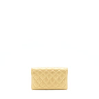 Chanel Quilted 2.55 Wallet Calfskin Gold Ruthenium Sliver Hardware