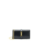 Gucci Jackie 1961 Chain Wallet Black GHW