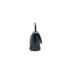 Chanel Mini Coco Handle Iridescent Navy LGHW