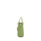 Dior Mini Lady Dior Lizard Light Green SHW