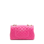 Chanel Quilted Flap Bag Lambskin Pink GHW