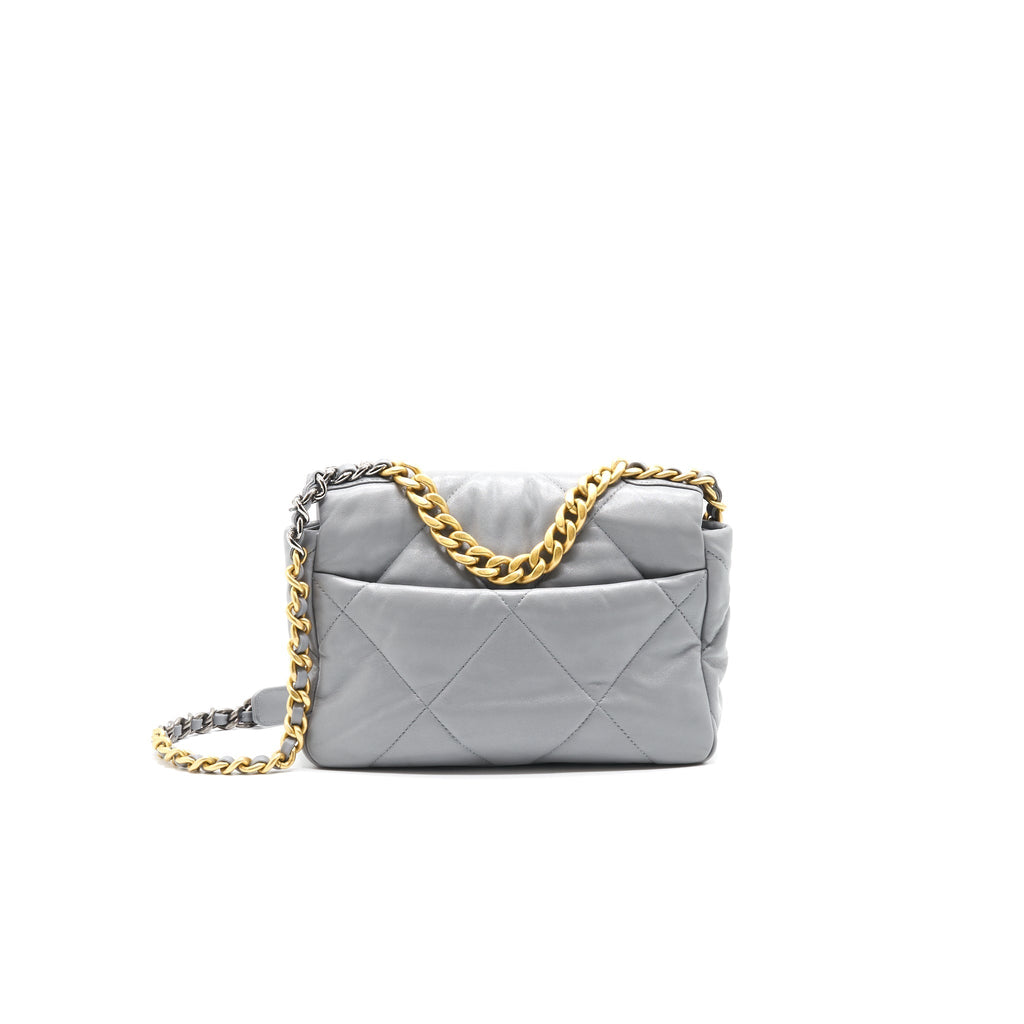 Chanel Small 19 Bag Grey