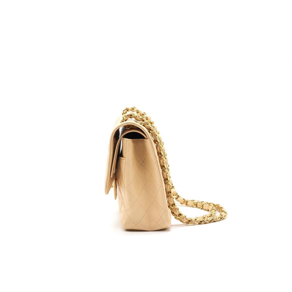 Chanel Jumbo Classic Double Flap Bag Beige GHW