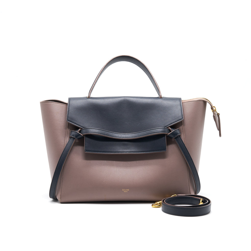 CELINE MINI BELT BAG IN Grey & BLACK