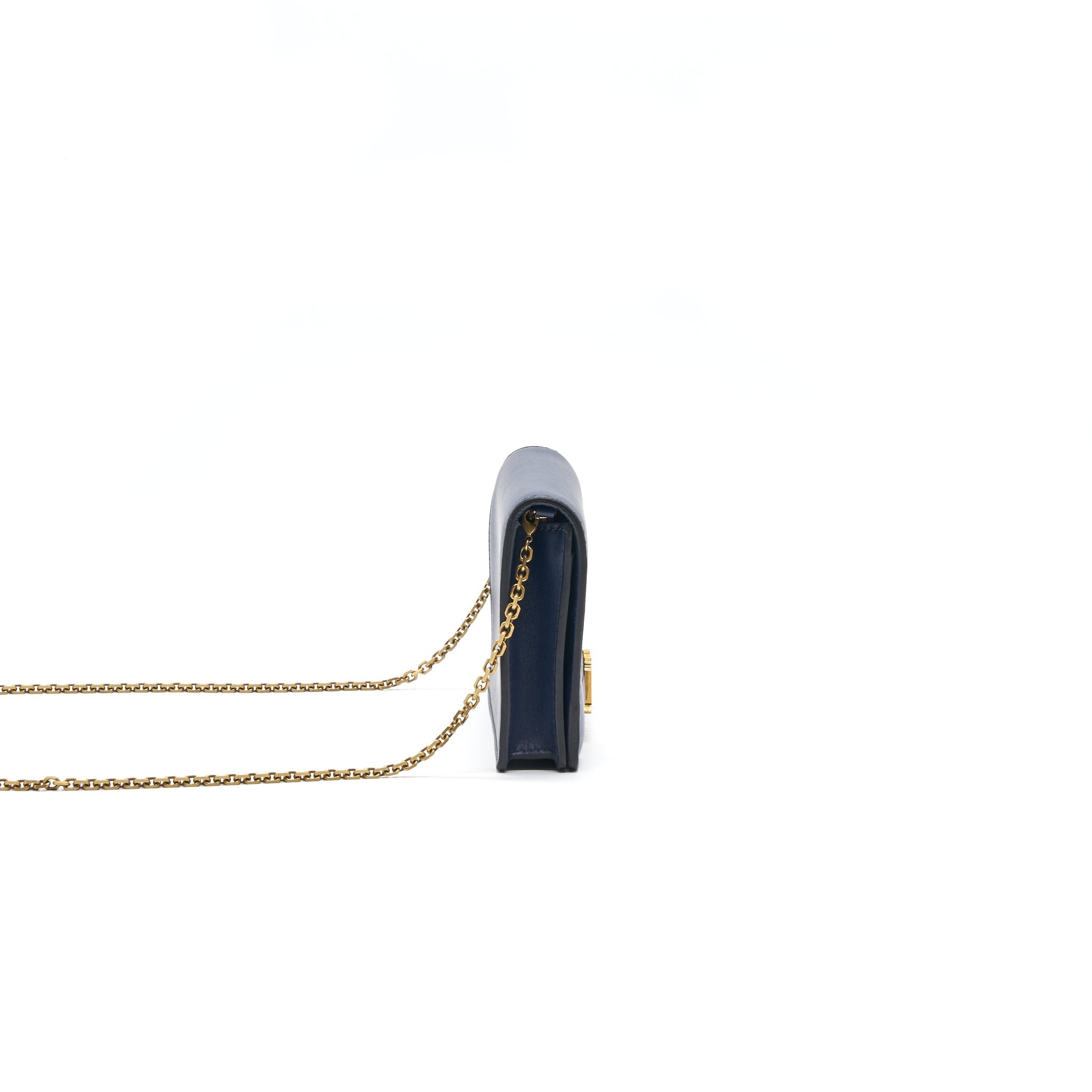 Dior J'a dior Wallet on Chain Navy GHW