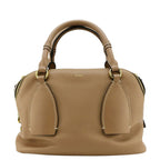 CHLOE Daria Medium Calfskin Leather Shoulder Bag Brown